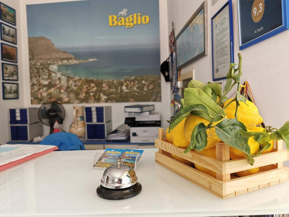 Hotel Al Baglio Mondello Exteriér fotografie